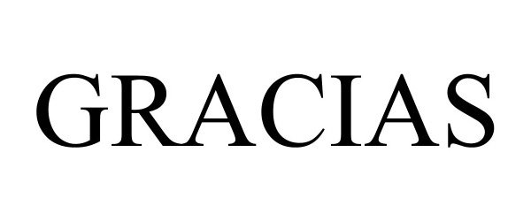 Trademark Logo GRACIAS