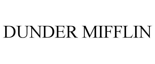 Trademark Logo DUNDER MIFFLIN