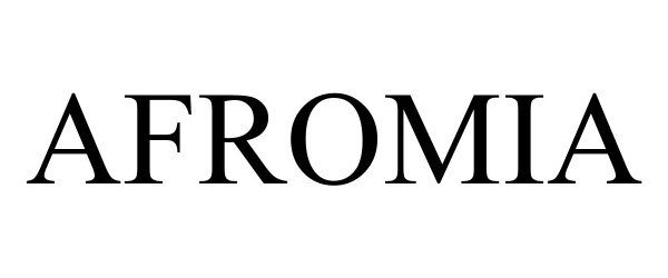 Trademark Logo AFROMIA