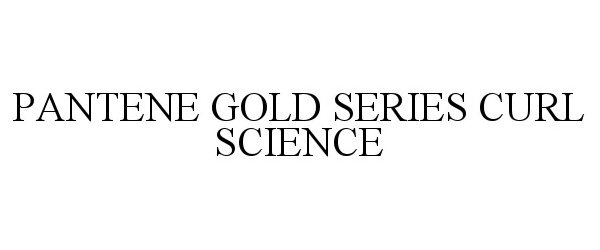  PANTENE GOLD SERIES CURL SCIENCE