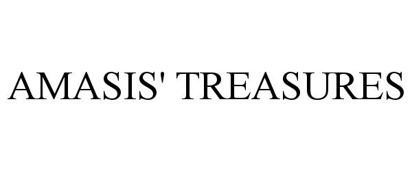 Trademark Logo AMASIS' TREASURES