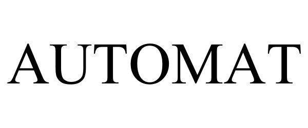 Trademark Logo AUTOMAT
