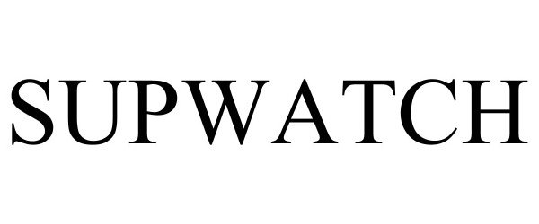Trademark Logo SUPWATCH