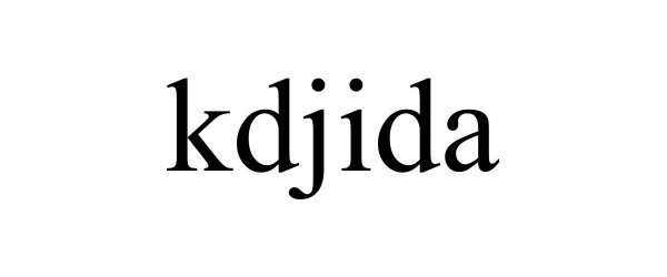 Trademark Logo KDJIDA
