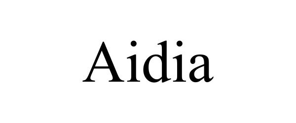 Trademark Logo AIDIA
