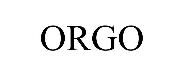 Trademark Logo ORGO