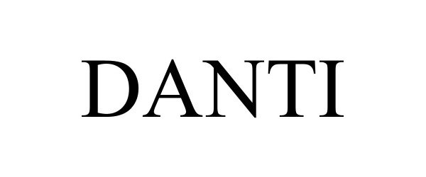 Trademark Logo DANTI