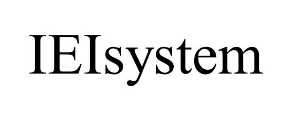 Trademark Logo IEISYSTEM