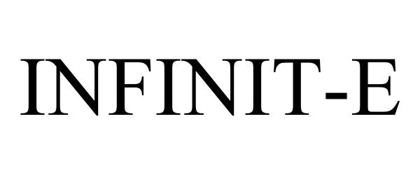 Trademark Logo INFINIT-E