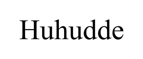  HUHUDDE