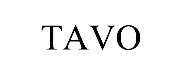 Trademark Logo TAVO
