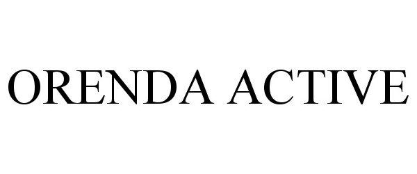  ORENDA ACTIVE