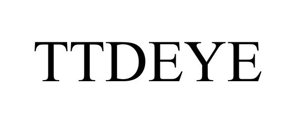 Trademark Logo TTDEYE