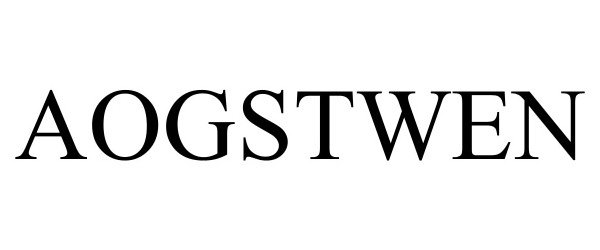 Trademark Logo AOGSTWEN