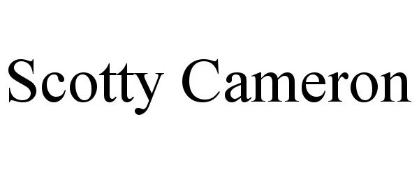 Trademark Logo SCOTTY CAMERON
