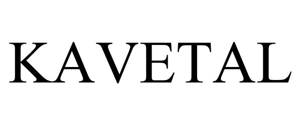 Trademark Logo KAVETAL