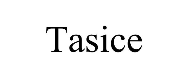 Trademark Logo TASICE