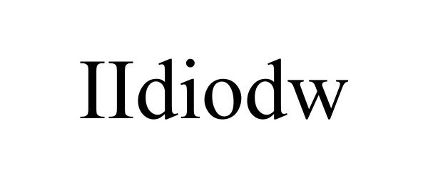 Trademark Logo IIDIODW