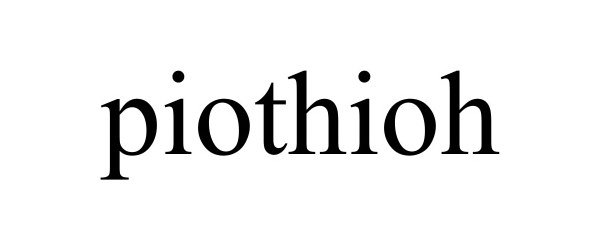 Trademark Logo PIOTHIOH