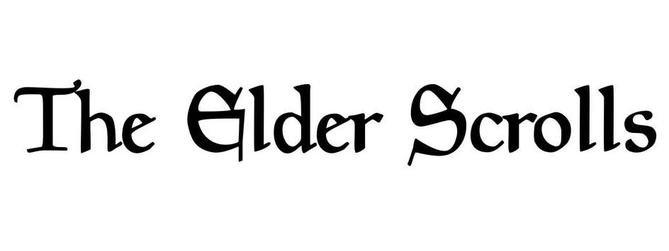 Trademark Logo THE ELDER SCROLLS