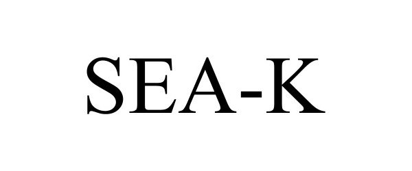 Trademark Logo SEA-K