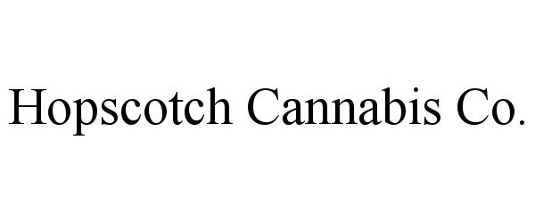Trademark Logo HOPSCOTCH CANNABIS CO.