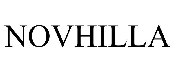 Trademark Logo NOVHILLA