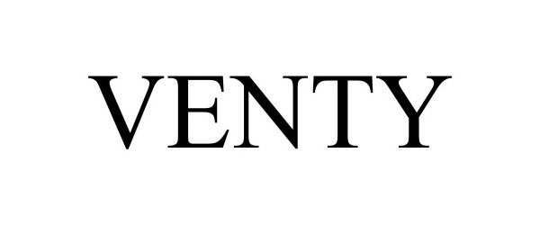 Trademark Logo VENTY