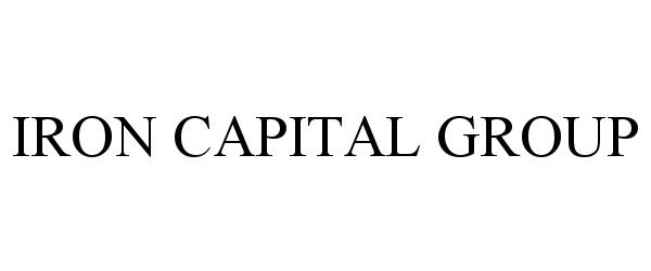 IRON CAPITAL GROUP