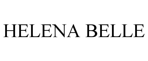 Trademark Logo HELENA BELLE