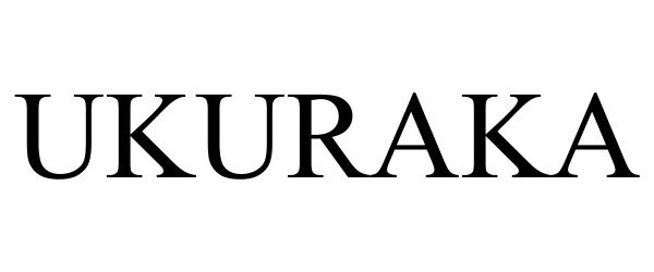 Trademark Logo UKURAKA