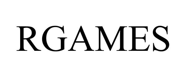 Trademark Logo RGAMES