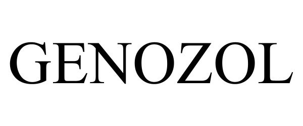 Trademark Logo GENOZOL