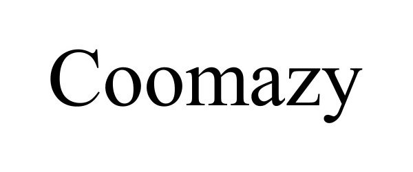 Trademark Logo COOMAZY
