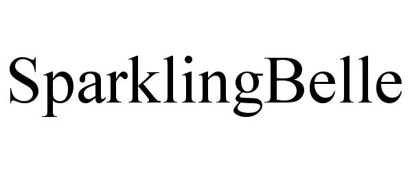 Trademark Logo SPARKLINGBELLE