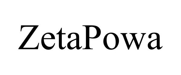 Trademark Logo ZETAPOWA