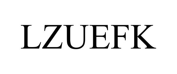 Trademark Logo LZUEFK