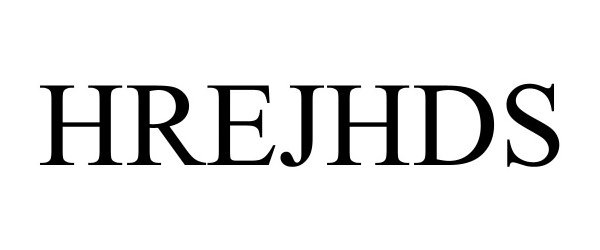 Trademark Logo HREJHDS