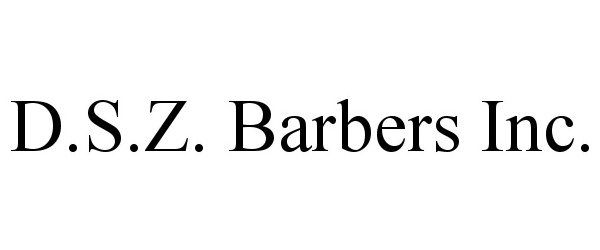  D.S.Z. BARBERS INC.