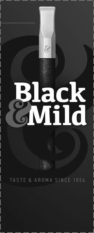  BLACK &amp; MILD TASTE &amp; AROMA SINCE 1856