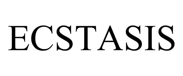 Trademark Logo ECSTASIS