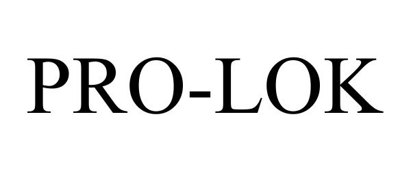 Trademark Logo PRO-LOK