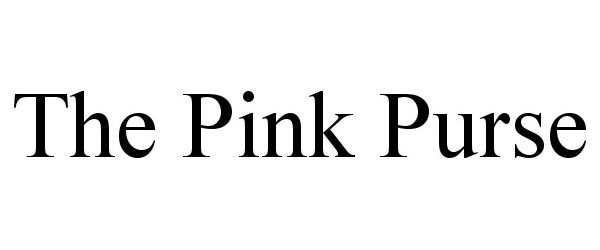 Trademark Logo THE PINK PURSE