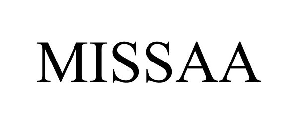 Trademark Logo MISSAA