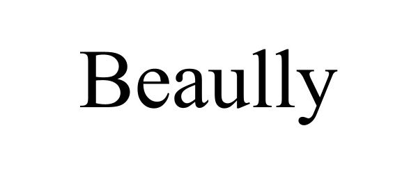 Trademark Logo BEAULLY