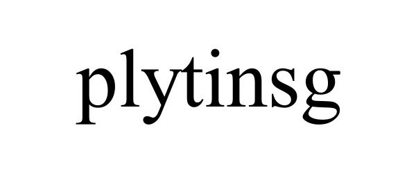 Trademark Logo PLYTINSG