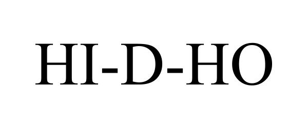  HI-D-HO