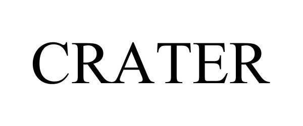 Trademark Logo CRATER