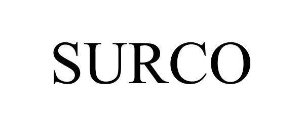 Trademark Logo SURCO