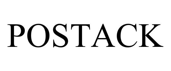 Trademark Logo POSTACK